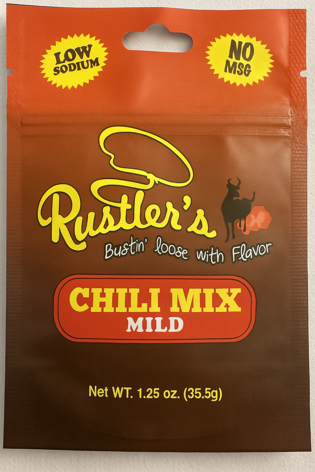Rustler's Chili Seasoning 1.25 OZ Packet